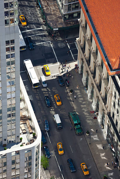 istock Aerial view of Manhattan streets 494508238