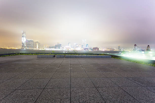 istock The modern buildings and city park 494509289