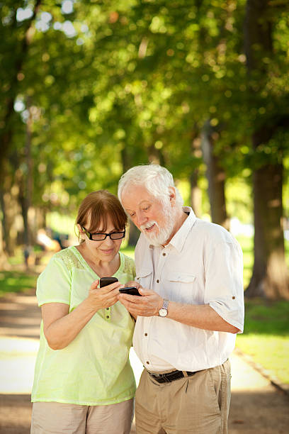istock Seniors and smart phones 494509680