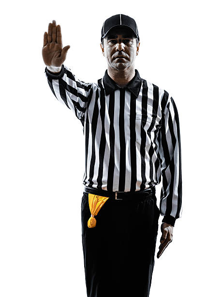 istock american football referee gestures silhouette 494509785