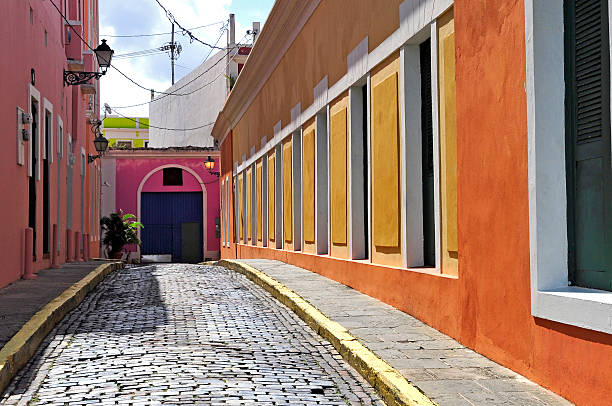 istock Colorful street in Old San Juan 494510021