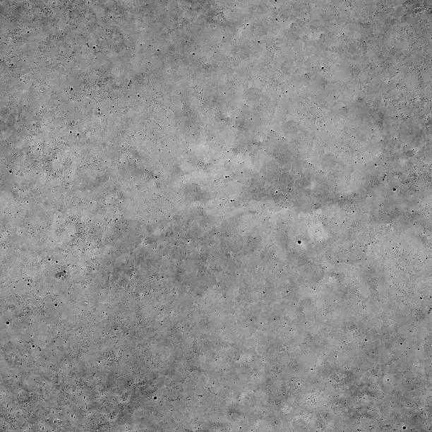 Photo of Seamless dirty raw stylish dark gray concrete wall pattern background