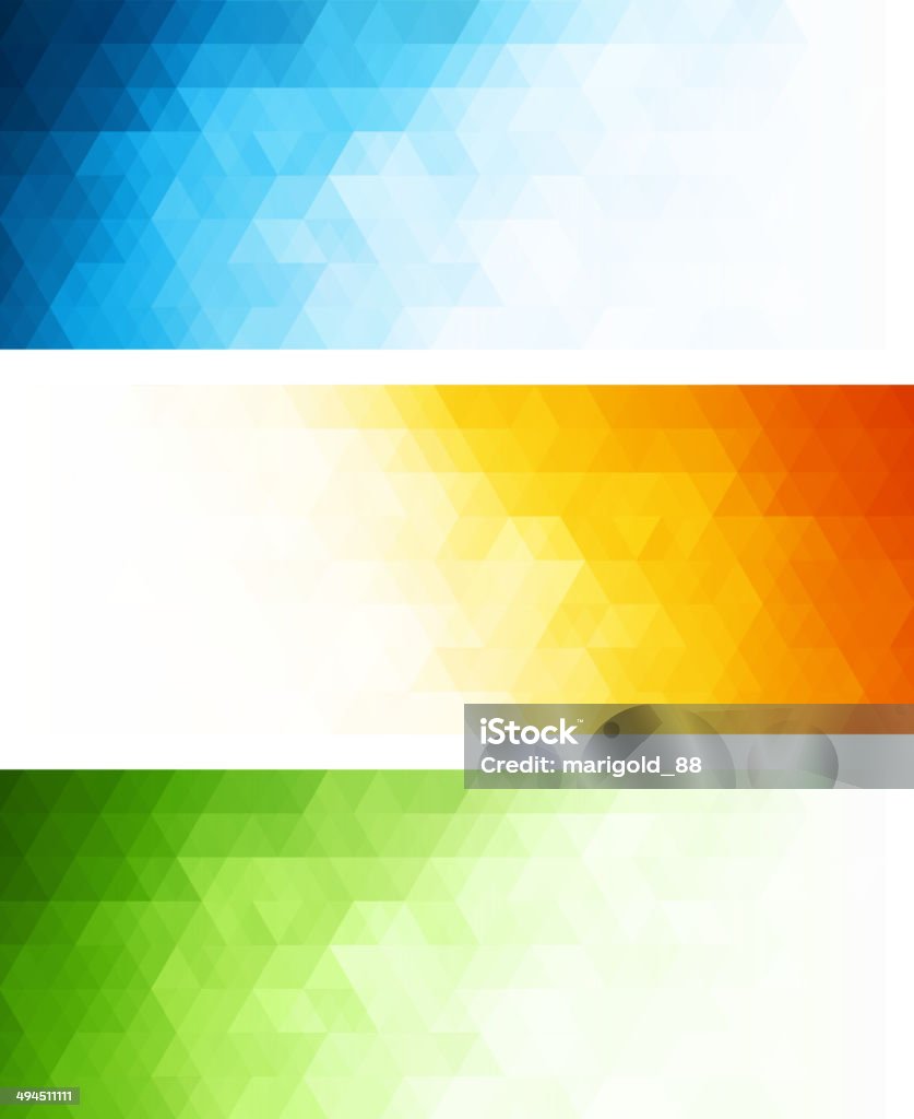 Vector abstract geometric banner with triangle Vector color abstract geometric banner with triangle. Banner - Sign stock vector Vector abstract geometric banner with triangle Vector color abstract geometric banner with triangle. Banner - Sign stock vector