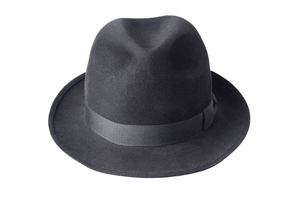 istock black male felt hat isolated on white background 494512203