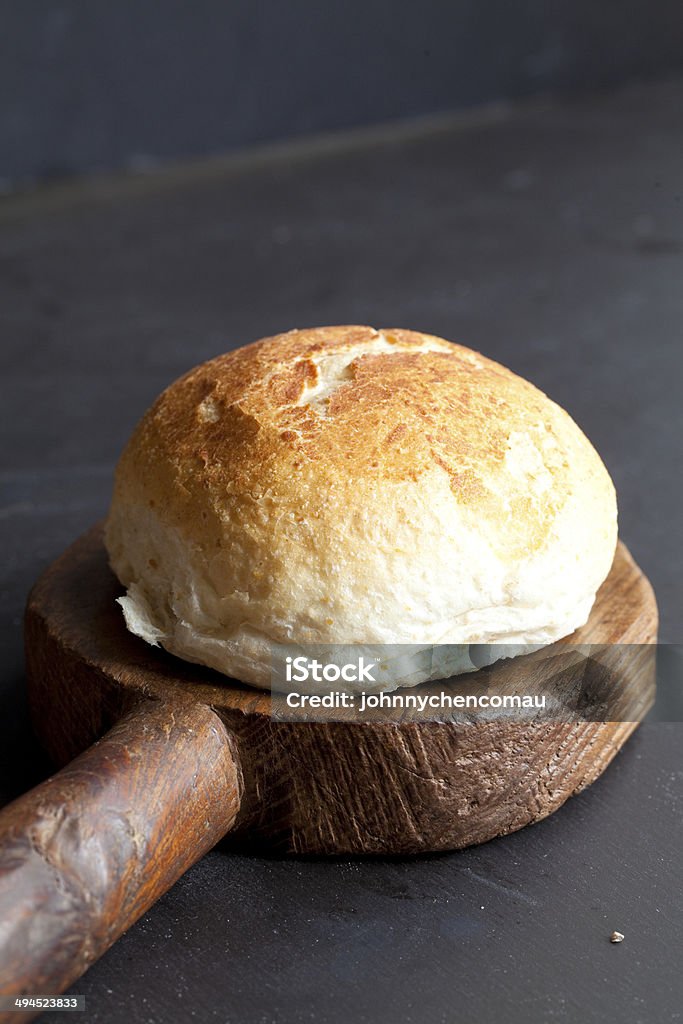 Freshly Baked Roll Freshly baked roll, straight from the oven. great bread texture. Antique Stock Photo