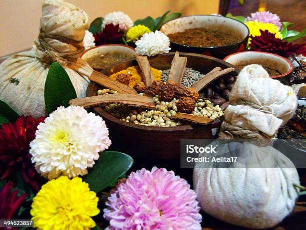 Spa Spices Stock Photo - Download Image Now - Aromatherapy, Cardamom, Choice