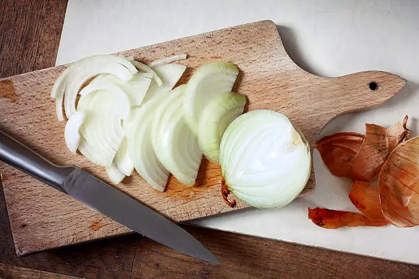 Photo of Sliced onion