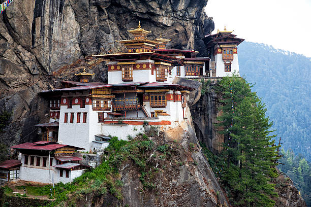 istock Tiger's Nest at Paro Bhutan 494524319