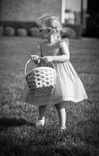 istock Toddler Girl holding a basket 494524741