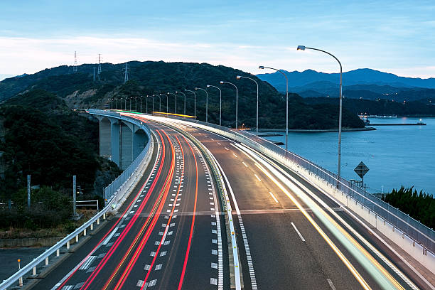 istock Night Traffic in Japan 494526519