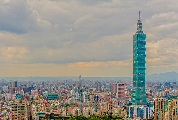 istock Skyline of Taipei city 494527807