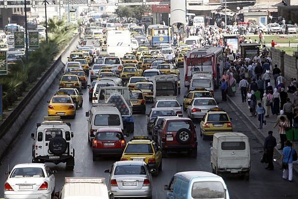 istock SYRIA DAMASCUS CITY TRAFIC 494529125