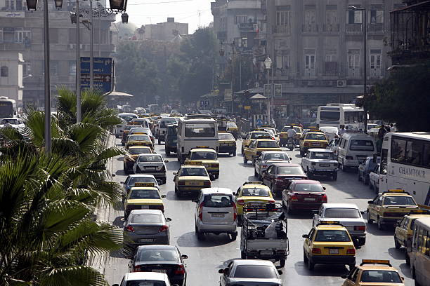 istock SYRIA DAMASCUS CITY TRAFIC 494529129