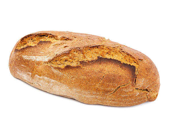 istock Loaf of bread on white background. 494534824
