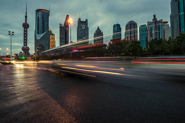 istock Shanghai Lujiazui night scene 494536710