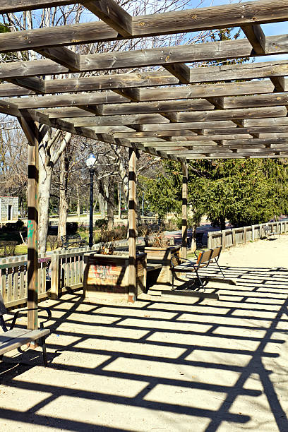 istock timber to hold the vegetation in a park 494539363