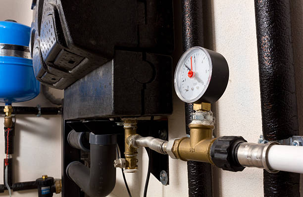 istock Pressure Gauge in a Boiler Room 494539664