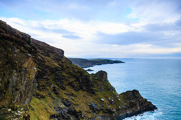 istock Irish landscape. coastline atlantic coast County Cork, Ireland 494539679