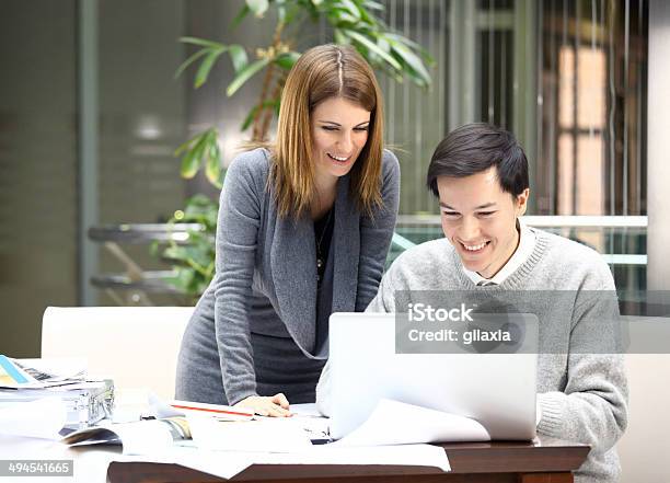 Designers At Work Stock Photo - Download Image Now - 30-39 Years, Adult, Adults Only