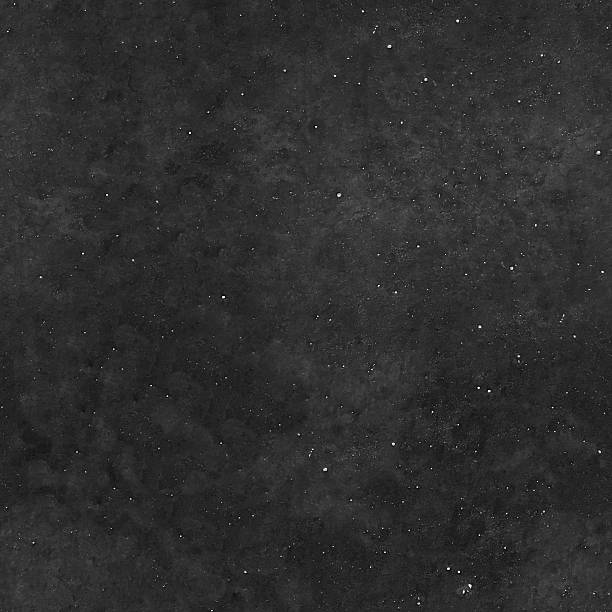 Seamless grunge uneven black stone texture background with visible components