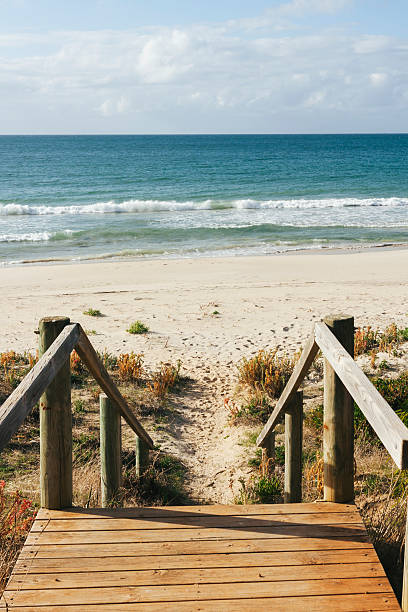 Path onto a beach in the Margaret River region of Western Australia.