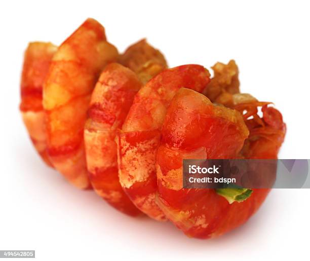 Cooked Shrimp Stock Photo - Download Image Now - Breakfast, Close-up, Cooked