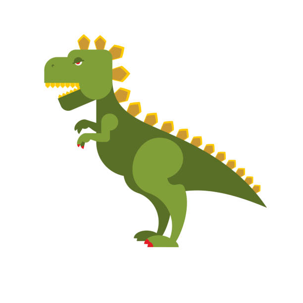 Godzilla scary toothy Monster. Green aggressive Dinosaur destroy Godzilla scary toothy Monster. Green aggressive Dinosaur destroyer. Wicked big animal. godzilla vector stock illustrations