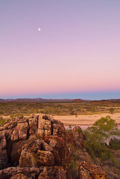 istock Dusk light over the Finke River, central Australia 494557945