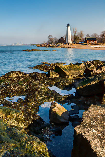 istock Rocky View Of Light House 494558577