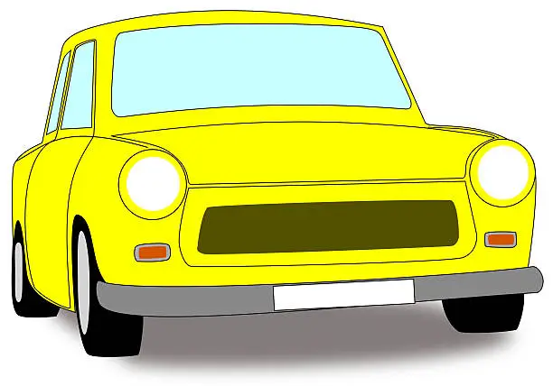 yellow trabant s601
