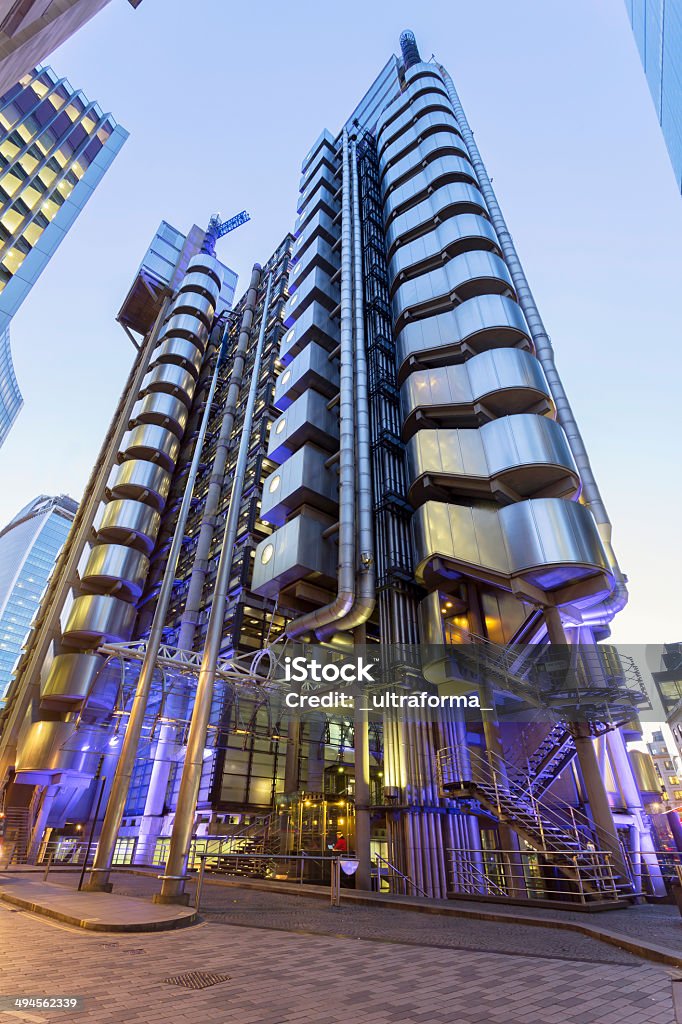 Lloyds of London View of Lloyds of London in the City of London, UK. Lloyds of London Stock Photo