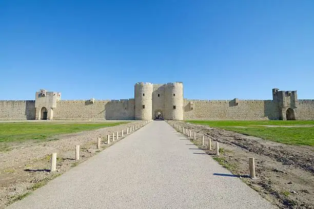 Photo of Aigues Mortes, southern France.