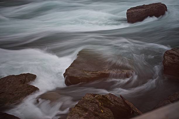 istock Niagara Gorge - Patterns of water in the rapids 494565304