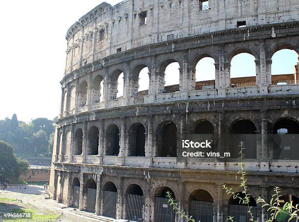 Coliseum Rome Italy Stock Photo - Download Image Now - 2015, Amphitheater, Ancient