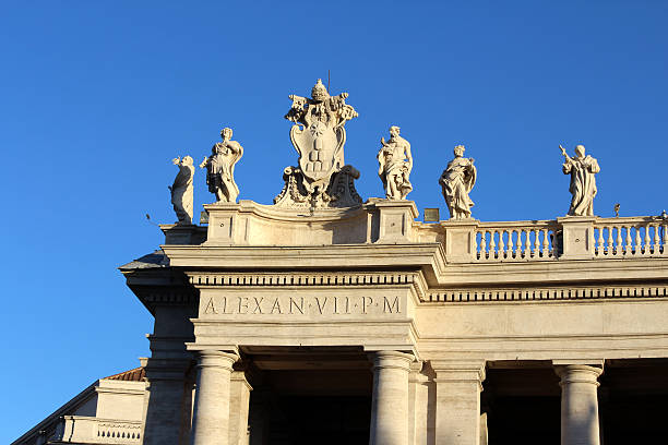 istock St. Peter's Basilica Collonade, Rome, Italy 494568236