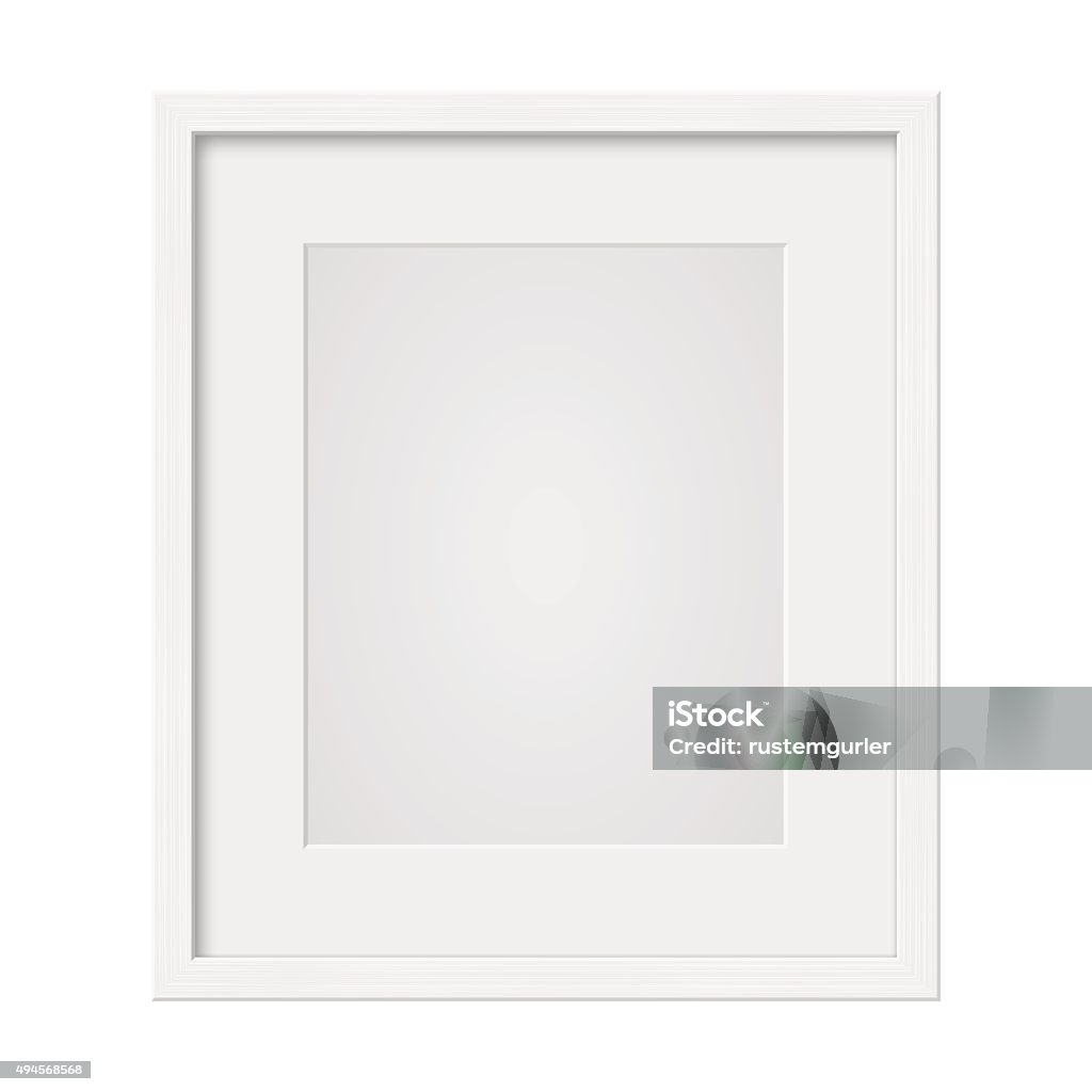 Empty Colour Frame Blank Photo Frame Stock Illustration - Download Image Now - Picture ...