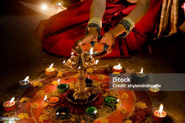 Diwali Stock Photo - Download Image Now - Diwali, India, Traditional Festival