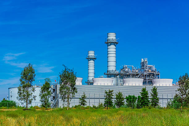 istock Natural Gas Fired Electrical Power Plant 494570550