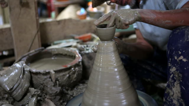 Pottery community at  Koh Kret, Nonthaburi Province.