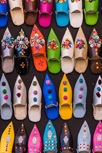 variety of moroccan shoes