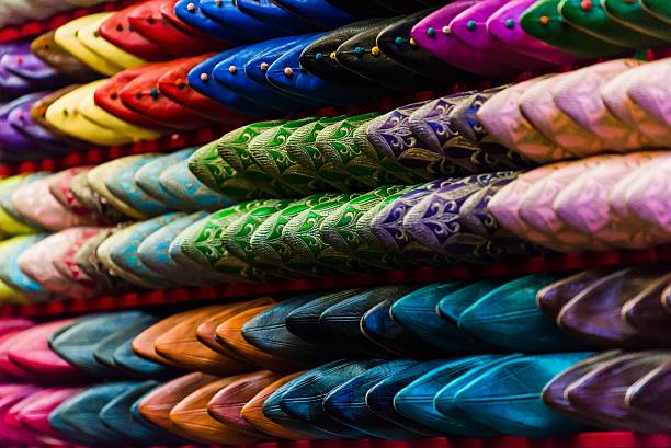 istock selective focus shot of traditional moroccan shoes 494582154
