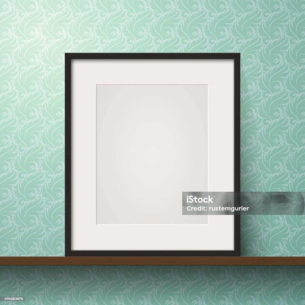 Empty Colour Frame Blank Photo Frame Stock Illustration - Download Image Now - 2015, Black ...