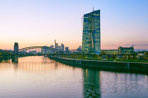 istock European Central Bank at dusk 494587234