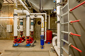 Pumps and Heat Exchanger for HVAC
