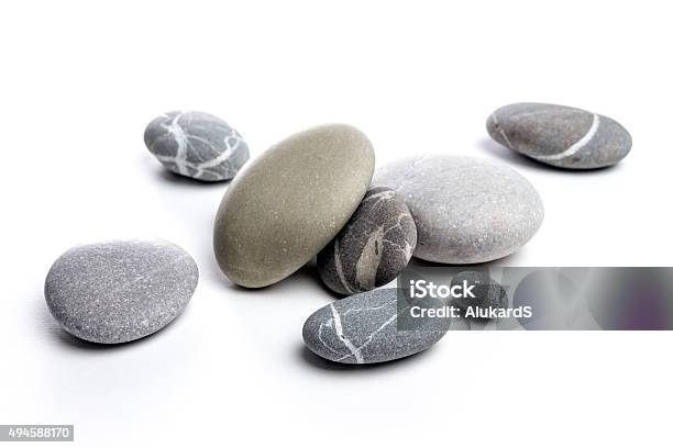 Stones Collection Stock Photo - Download Image Now - Pebble, White Color, Gray Color