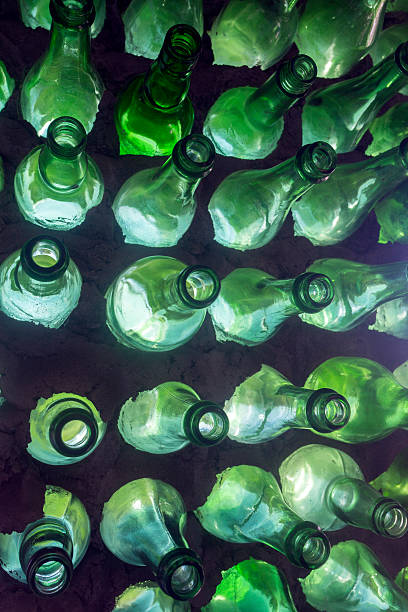 istock green bottles; Bottle House, Prince Edward Island 494588624