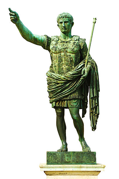 istock Statue of Augustus in Rome, Italy 494588722