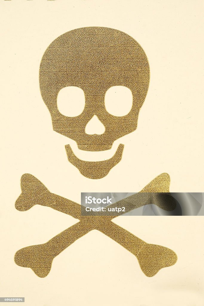 Skull and Bones The image of  Skull and Bones 2015 Stock Photo