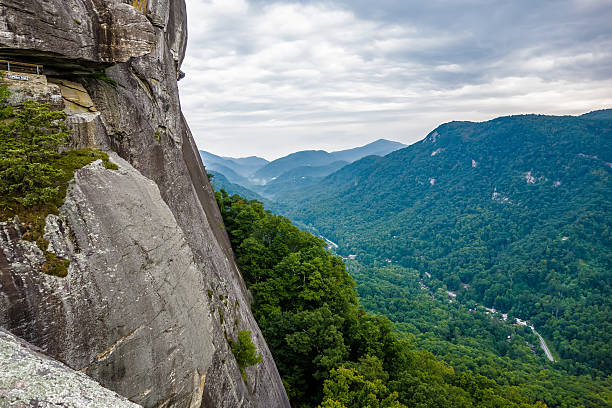 istock lake lure and chimney rock landscapes 494592386