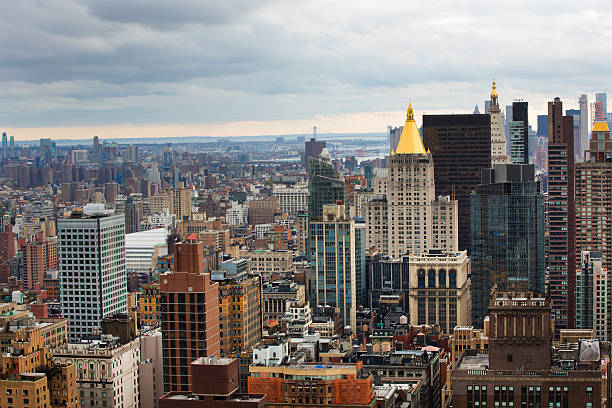 istock New York City Manhattan aerial view 494592992